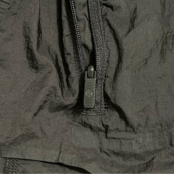 Lululemon Athletica Jet Black Athletic Running Shorts - Picture 5 of 12